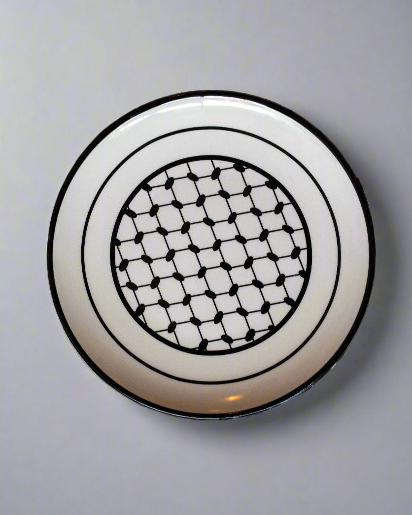 Kufiya Plate | 21 cm