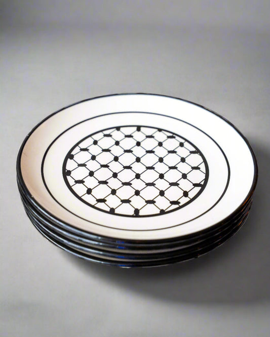 4x Kufiya Plate | 21cm