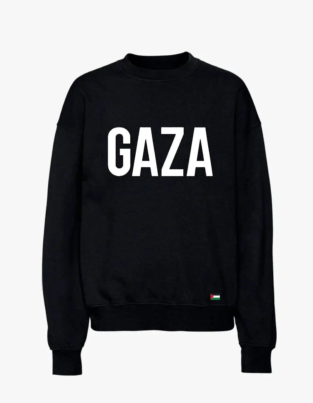 Organic Sweatshirt | Hvidt Print