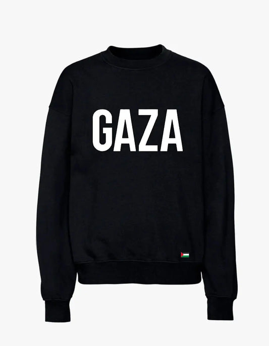 Organic Sweatshirt | Hvidt Print